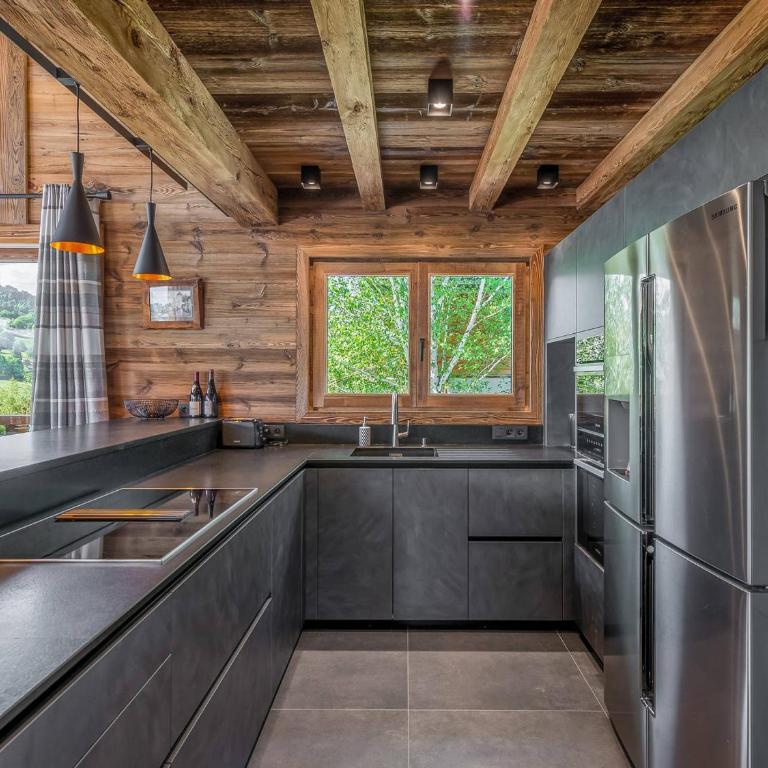 Chalet Luxe 12 Pers. Face aux Pistes avec Skiroom, Garage, Salle de Sport et Services Inclus - Chalet 3 Chambres - 6