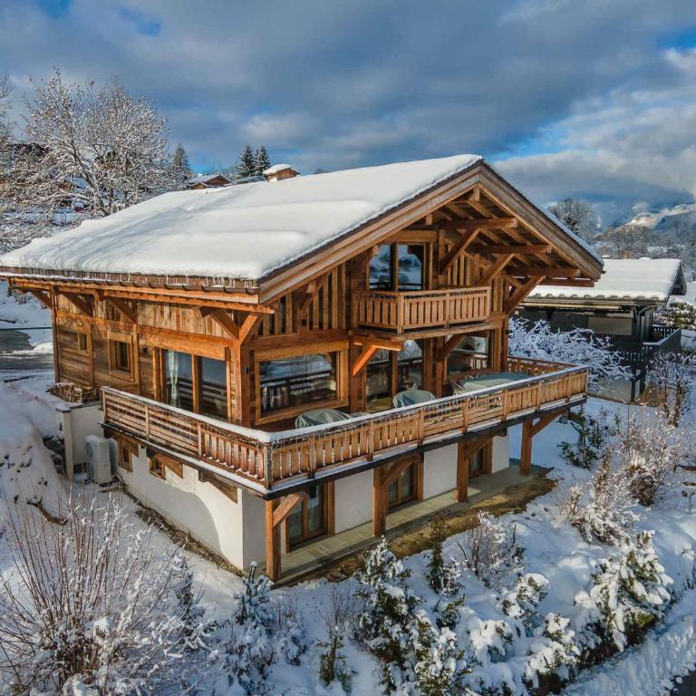 Chalet Luxe 12 Pers. Face aux Pistes avec Skiroom, Garage, Salle de Sport et Services Inclus - Chalet 3 Chambres - 7