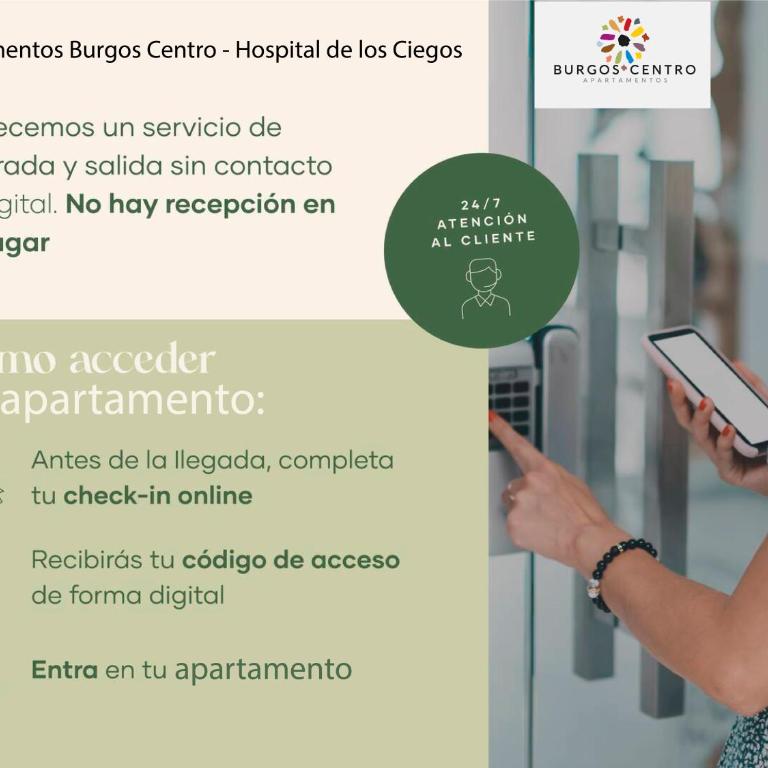 Edificio Aptos Turisticos - Burgos Centro HC7 - Apartamento de 2 dormitorios con balcón - 2