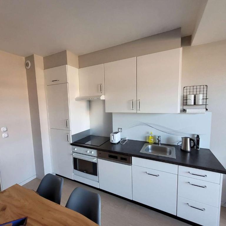 Studio avec Balcon, Parking Privatif et Wi-Fi à Wimereux - FR-1-675-20 - Monolocale - 2