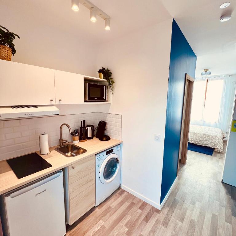 Les studios de la Villa Jules Verne - One-Bedroom Apartment - 6