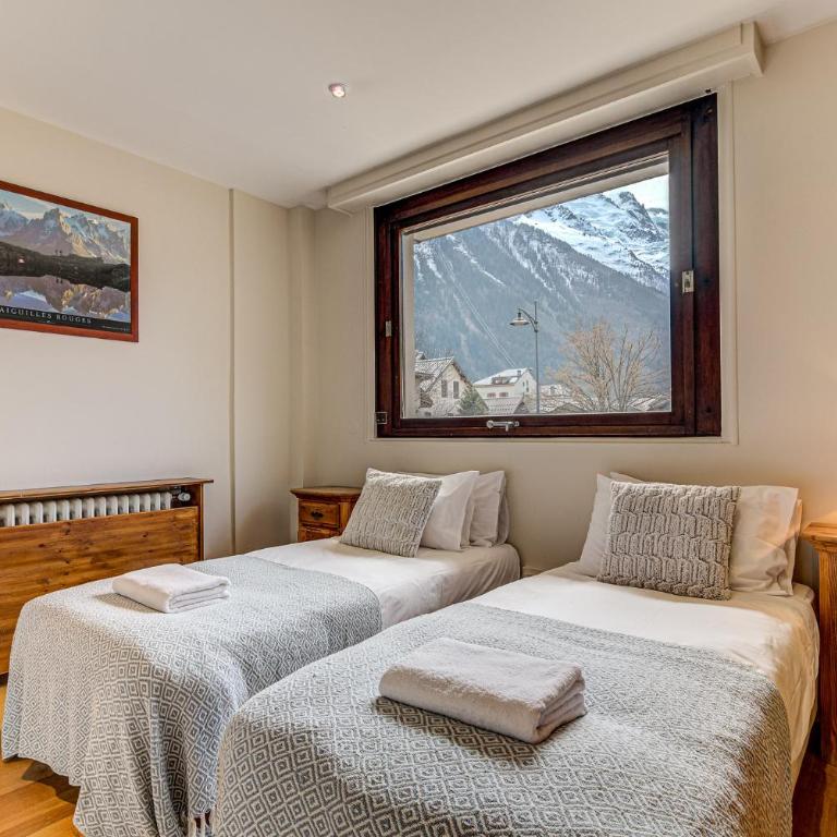 Apartment President, Alpes Agency, Central Chamonix, Sleeps 12 - Apartment mit 5 Schlafzimmern - 17