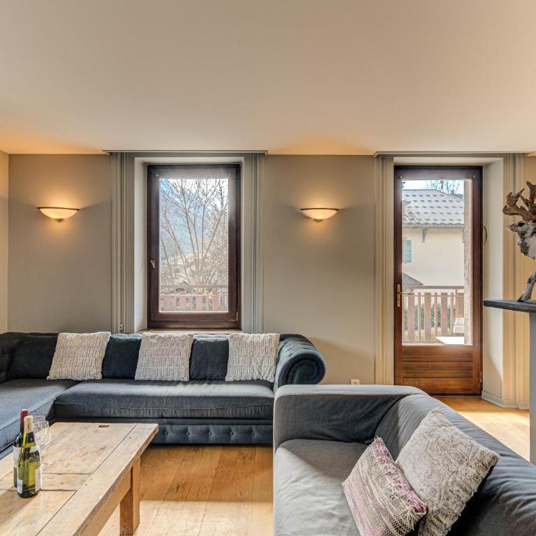 Apartment President, Alpes Agency, Central Chamonix, Sleeps 12 - Apartment mit 5 Schlafzimmern - 6