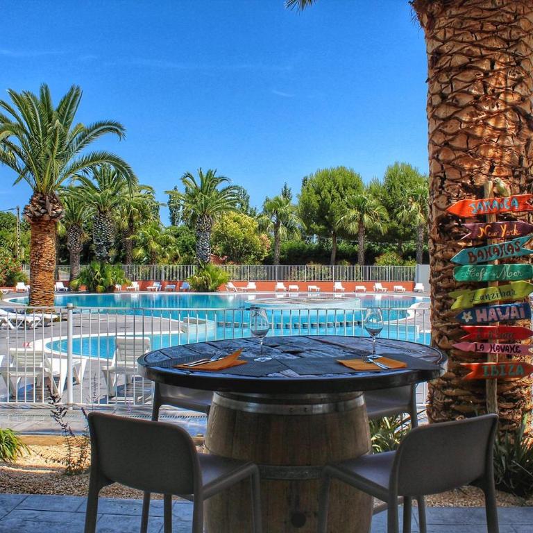 Camping Del Mar 10, Mobil home Petit Paradis, 6 personnes, Bord de mer, Camping Del Mar Village - Mobile Home - 60