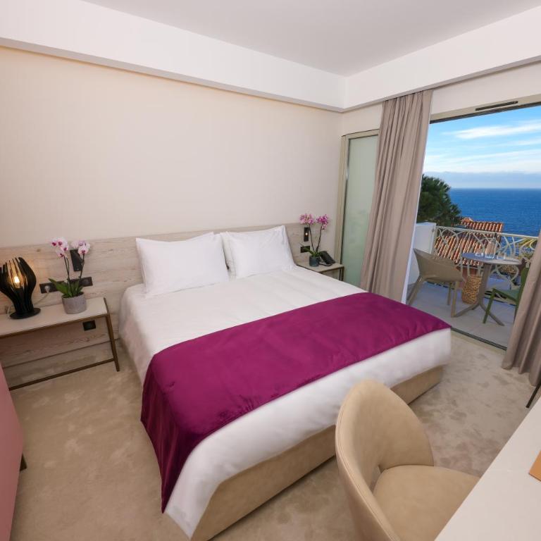 Maria Die - Chambre Double Premium avec Balcon - Vue sur Mer - 5