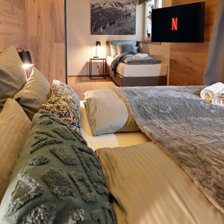 Boutique ChaletS Alpi mit Sauna & Kino - Haus mit 5 Schlafzimmern, Sauna und Kinoraum (blau) - 40