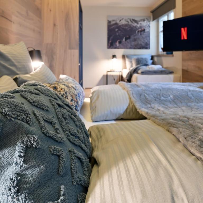 Boutique ChaletS Alpi mit Sauna & Kino - Haus mit 5 Schlafzimmern, Sauna und Kinoraum (blau) - 25