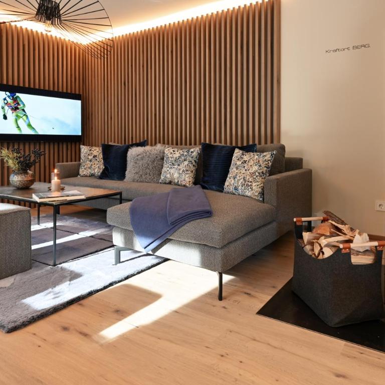 Boutique ChaletS Alpi mit Sauna & Kino - Haus mit 5 Schlafzimmern, Sauna und Kinoraum (blau) - 21