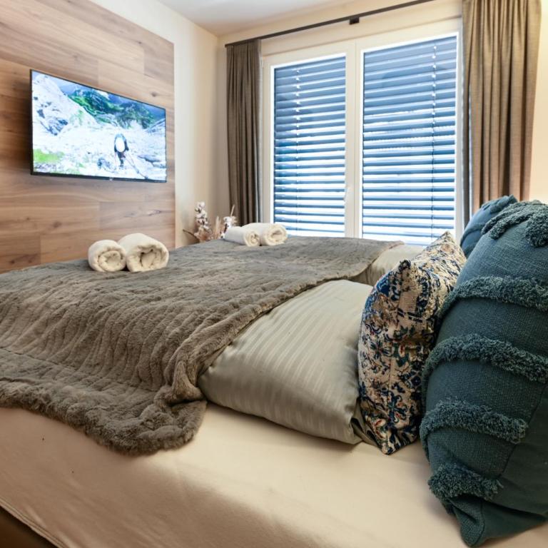 Boutique ChaletS Alpi mit Sauna & Kino - Haus mit 5 Schlafzimmern, Sauna und Kinoraum (blau) - 36
