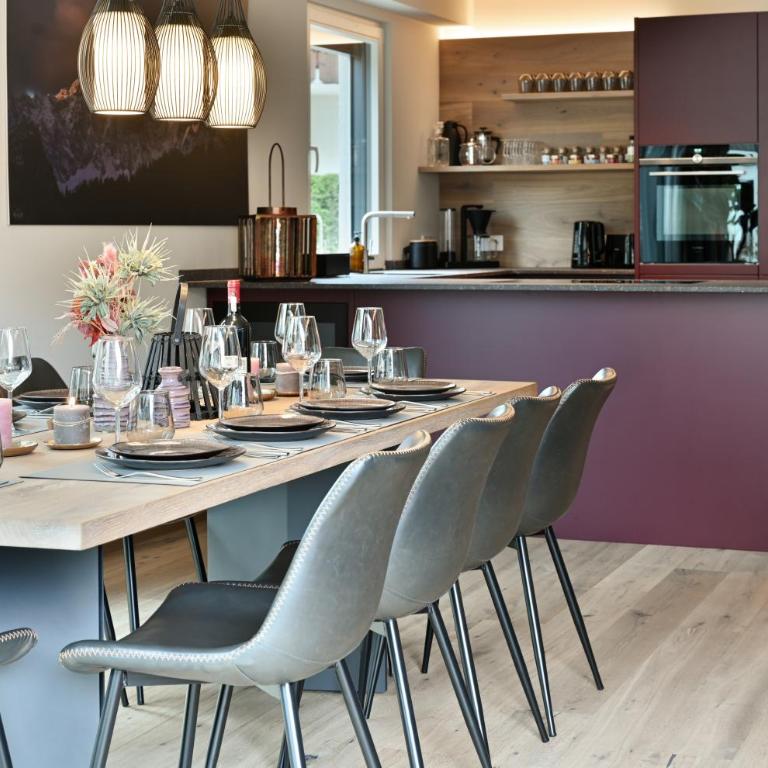 Boutique ChaletS Alpi mit Sauna & Kino - Haus mit 5 Schlafzimmern, Sauna und Kinoraum (rot) - 42