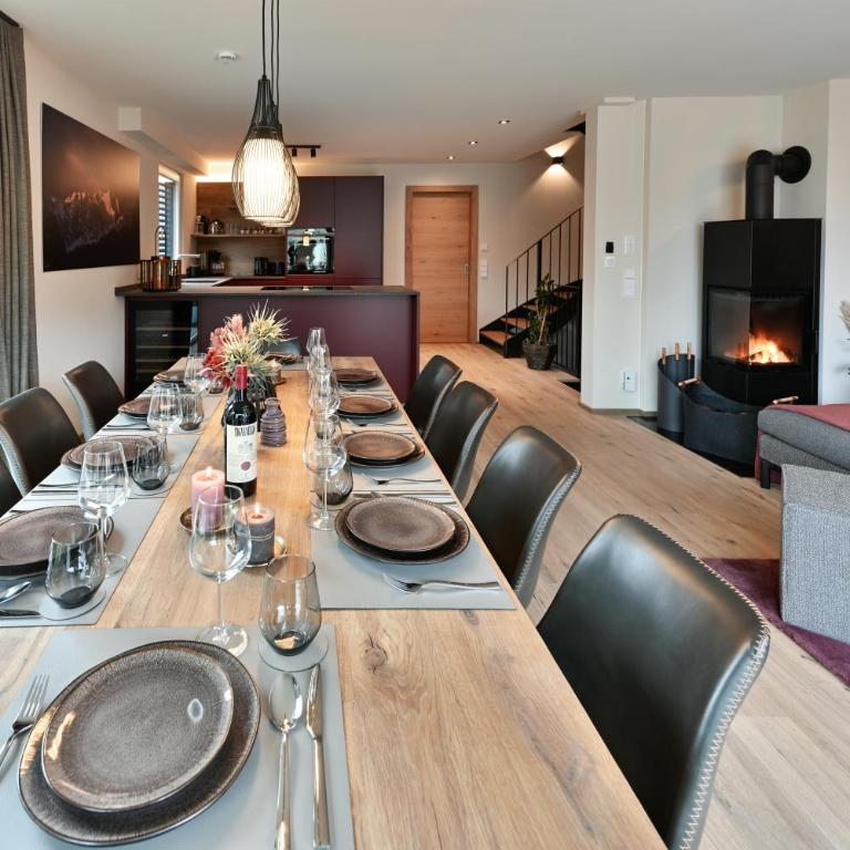 Boutique ChaletS Alpi mit Sauna & Kino - Haus mit 5 Schlafzimmern, Sauna und Kinoraum (rot) - 35