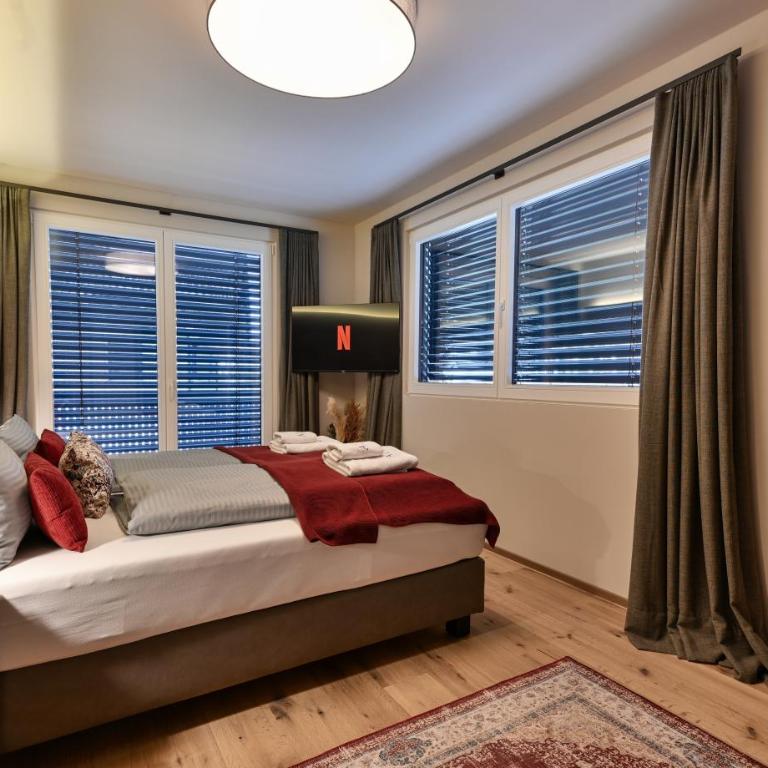 Boutique ChaletS Alpi mit Sauna & Kino - Haus mit 5 Schlafzimmern, Sauna und Kinoraum (rot) - 49