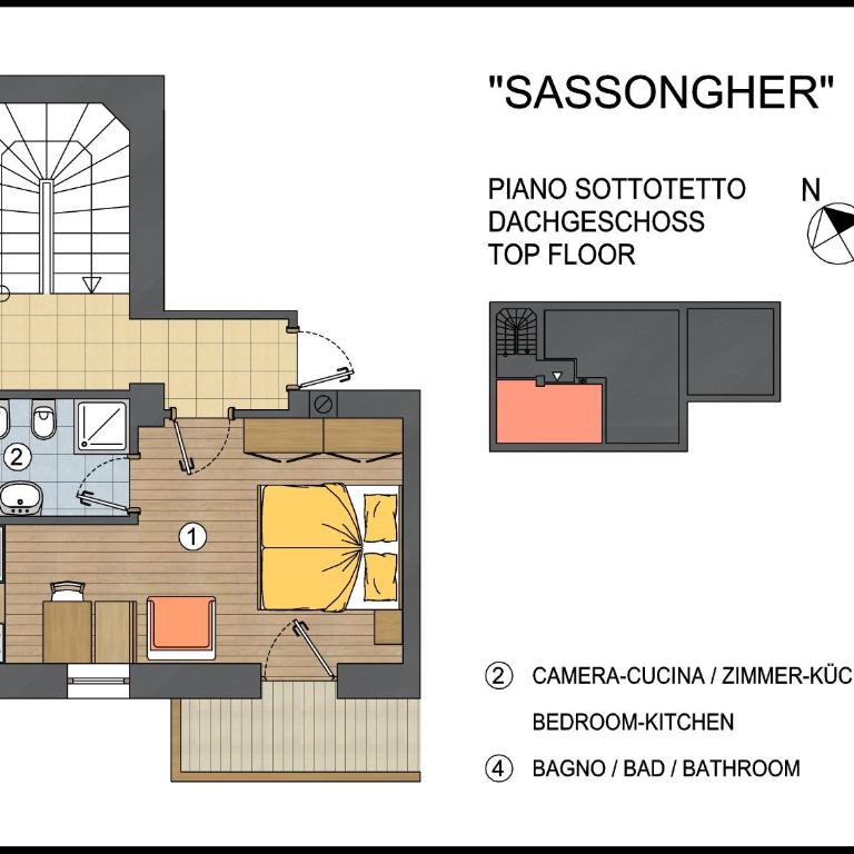 Appartamenti Genziana - Appartamento con Balcone - 2