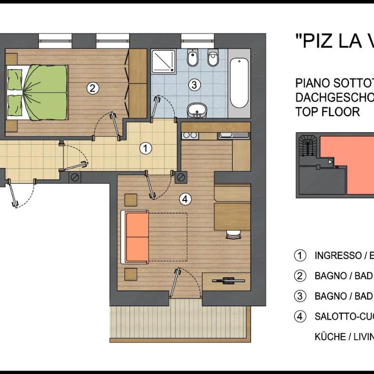 Appartamenti Genziana - Appartamento con Balcone - 4