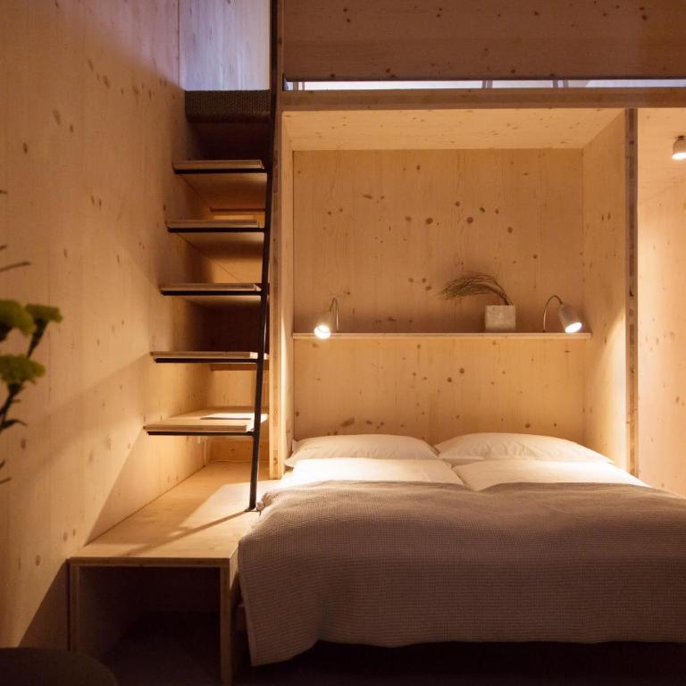 quartier - über Nacht in besonderer Architektur - Maisonette-Lodge - 7
