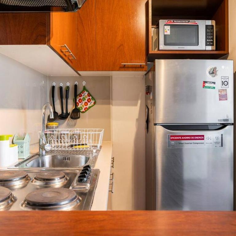 Céntrico Departamento en Metro Parque Bustamante - Apartamento de 2 dormitorios - 40