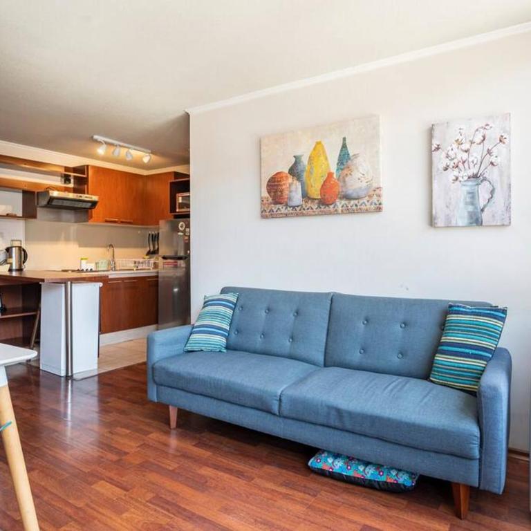 Céntrico Departamento en Metro Parque Bustamante - Apartamento de 2 dormitorios - 1