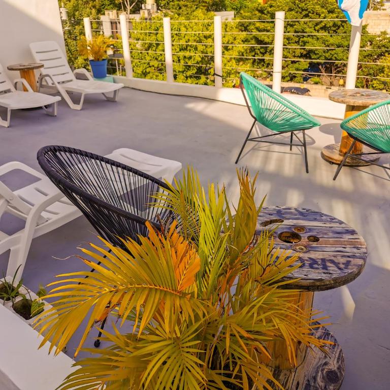 Les Suites Calle 2 by Galian - 350m from ADO bus terminal - Suite Deluxe con cama extragrande - 7