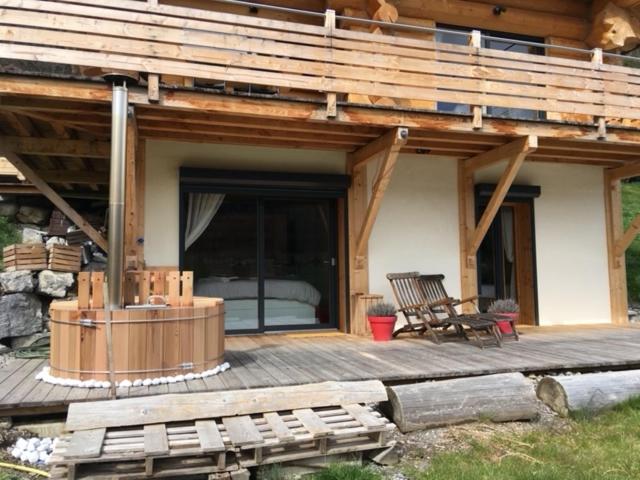 Chalet Anzac Chalet 5 Etoiles en Rondins Tout Neuf Unique dans les Aravis - Chalet Supérieur - 12