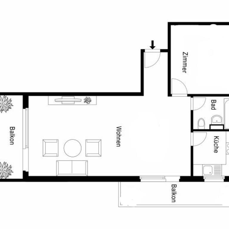 Haus Europe - Apartment mit 1 Schlafzimmer - 14