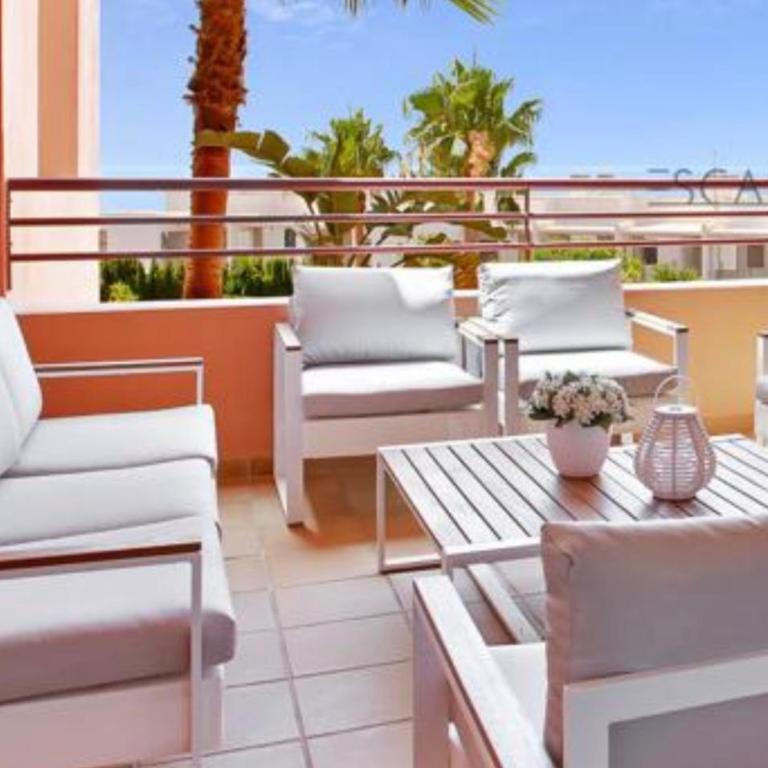 Estrella de Mar zeezicht en uitkijk op Gibraltar 40m2 terras incl zwembad Las Garzas Manilva - Apartamento de 2 dormitorios - 5