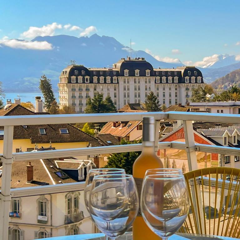 Penthouse vue incroyable lac et montagnes - Apartment with Lake View - 14