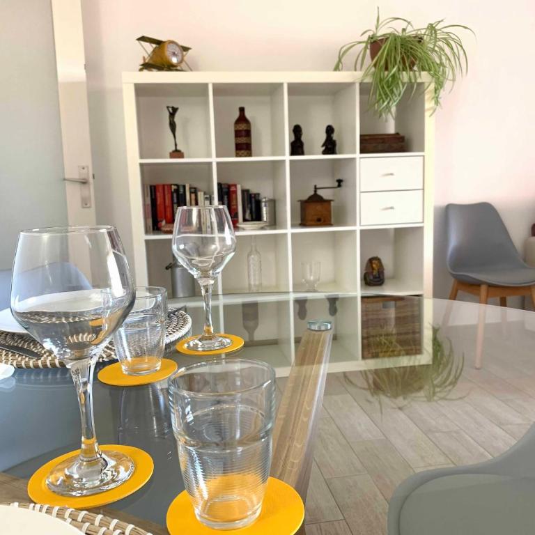 Appartement climatisé entre plage et port de Saint Mandrier - Apartment mit Gartenblick - 9