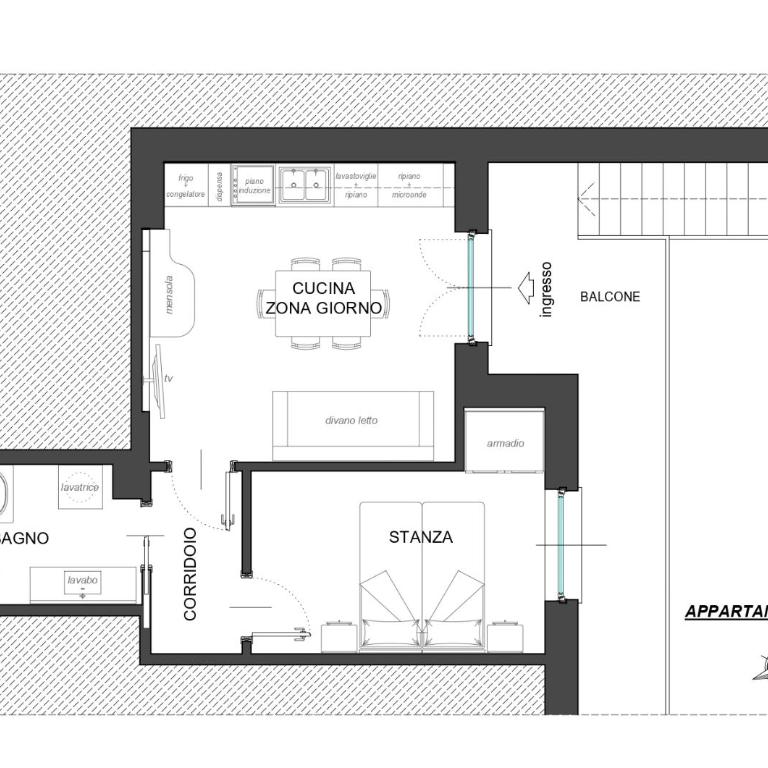 Appartamento Wilma - Appartamento con 1 Camera da Letto - 4