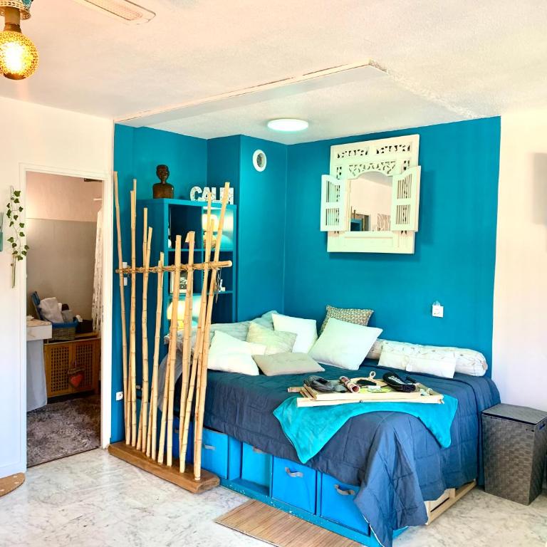 Luxurious Studio in Cannes 450m from sea with Terrace and Air Conditioning and private Parking - Appartement 1 Chambre - 2