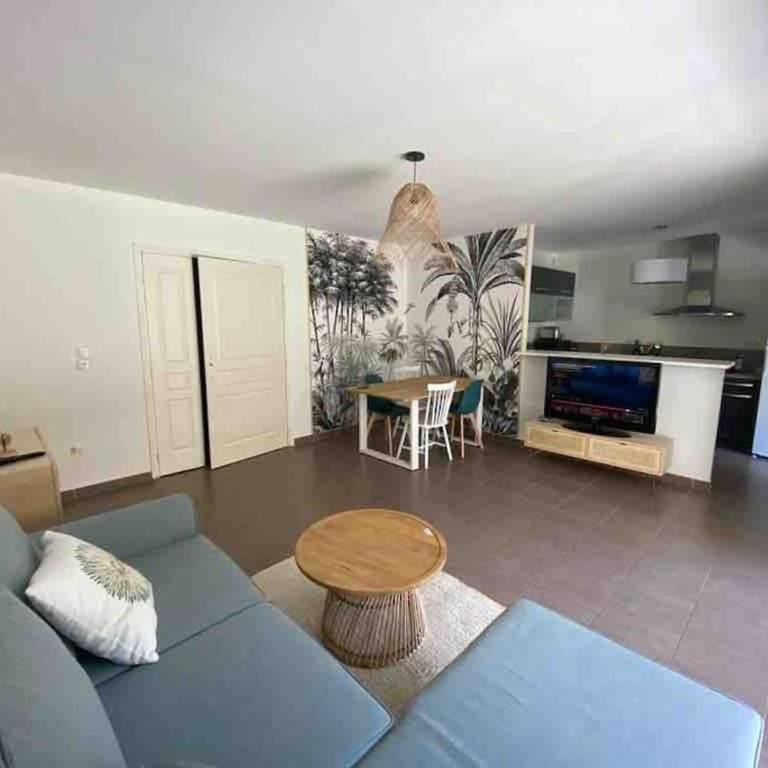 Oasis design grand T3 au calme à Fréjus avec jardin privé - Appartamento con 1 Camera da Letto - 4