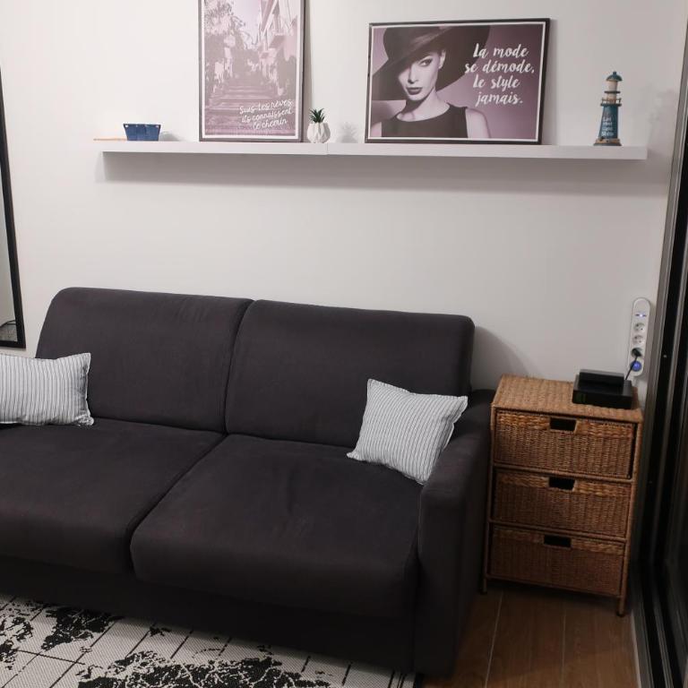 Studio Valras vue Port et Mer, Wi-Fi gratuit, Parking box fermés avec vélos inclus - Apartamento con vistas al mar - 13