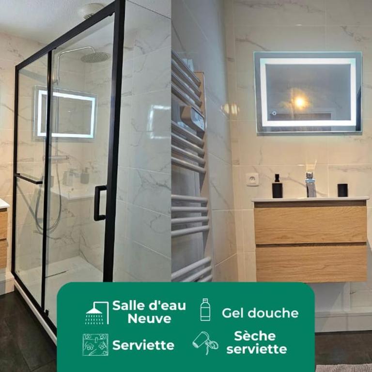 T3 Duplex Thonon Centre - Parking - Gare - Thermes - Two-Bedroom Apartment - 3