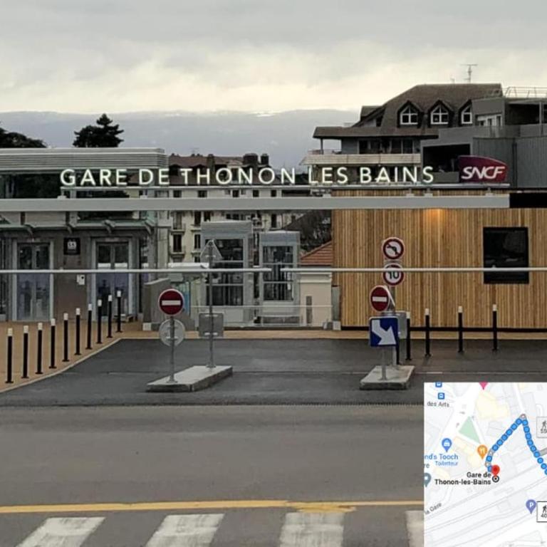 T3 Duplex Thonon Centre - Parking - Gare - Thermes - Two-Bedroom Apartment - 23