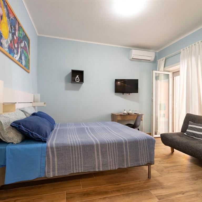 RomeCookSea Guest House - Camera Tripla con Bagno Privato - 5