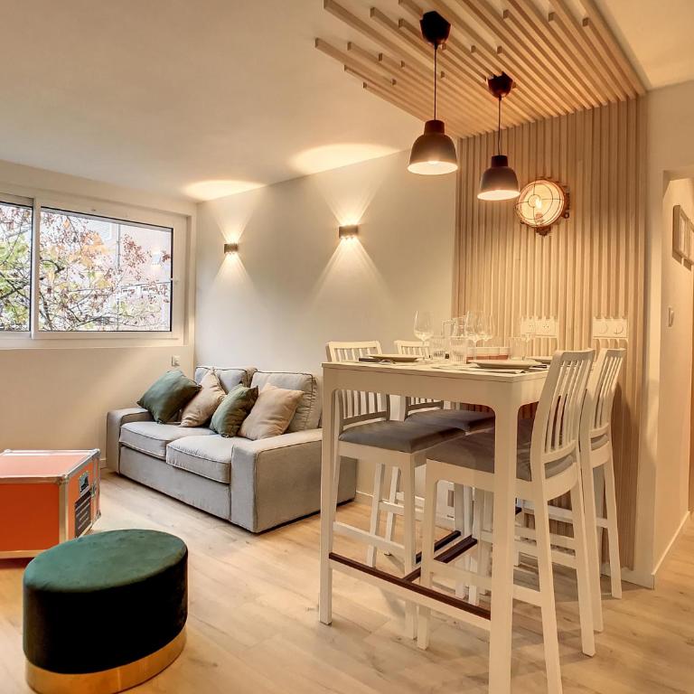Appartement Ancely tout neuf déco aéro - parking gratuit - Proche Blagnac - Apartment mit 2 Zimmern - 12