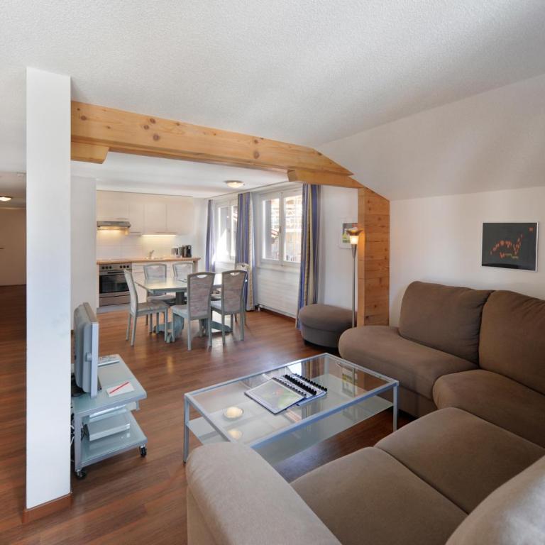 Eiger Guest House - Grindelwald - Apartment mit 3 Schlafzimmern im Dachgeschoss - Chalet Eiger - 3