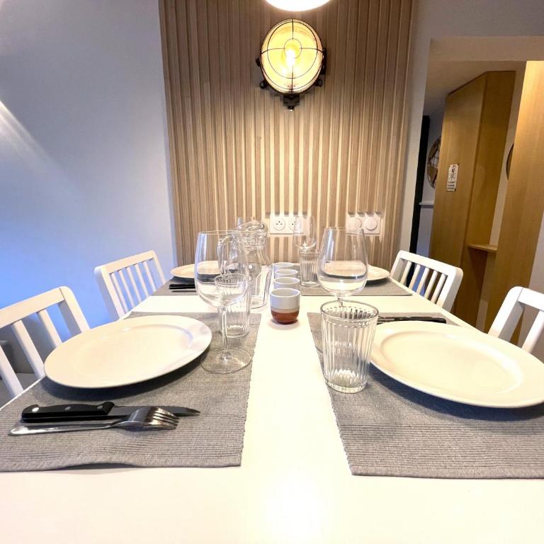 Appartement Ancely tout neuf déco aéro - parking gratuit - Proche Blagnac - Apartment mit 2 Zimmern - 20
