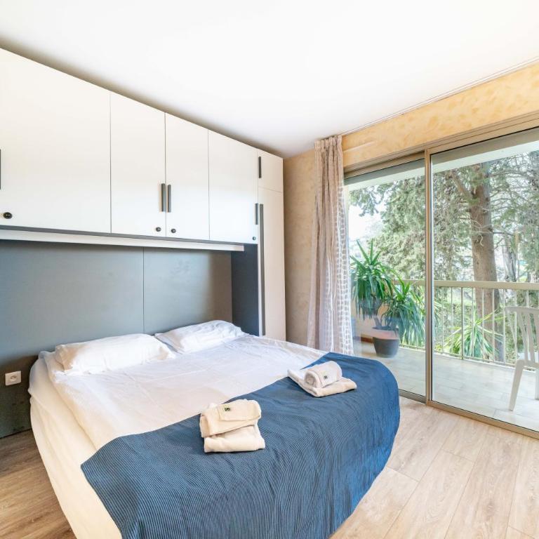Hello Côte d'Azur - Spacious apartment at a 5 min walk from the beach - Appartement 2 Chambres - 8
