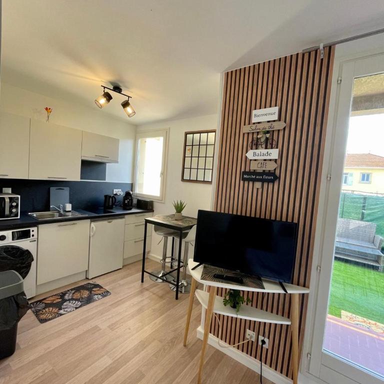 Studio Moana avec parking et jardin - Appartement 1 Chambre - 9
