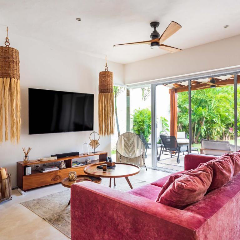 Villa Ek'Balam & Villa Flamingo, Luxury Villas, Private Pool, Private Garden, Jacuzzi, 24h Security - Three-Bedroom Villa 7 - 20