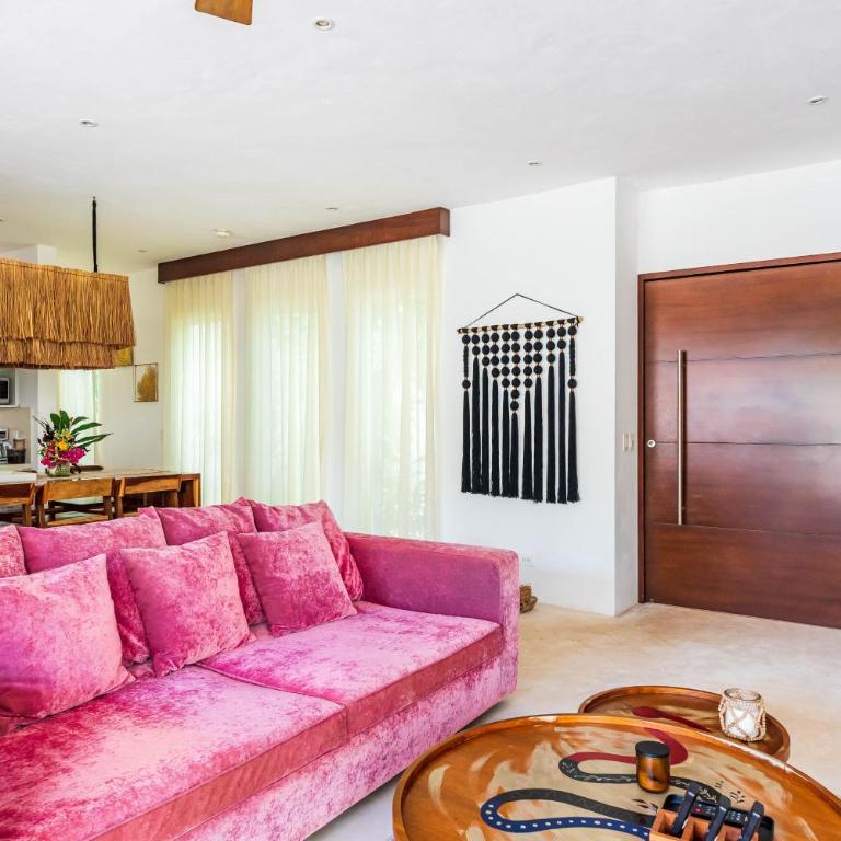 Villa Ek'Balam & Villa Flamingo, Luxury Villas, Private Pool, Private Garden, Jacuzzi, 24h Security - Three-Bedroom Villa 7 - 14