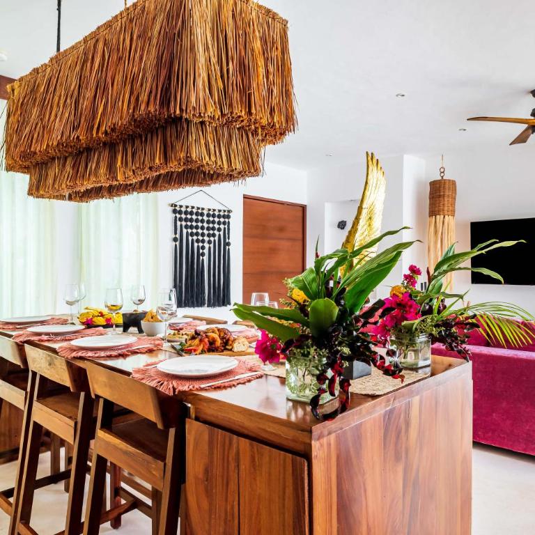 Villa Ek'Balam & Villa Flamingo, Luxury Villas, Private Pool, Private Garden, Jacuzzi, 24h Security - Three-Bedroom Villa 7 - 23