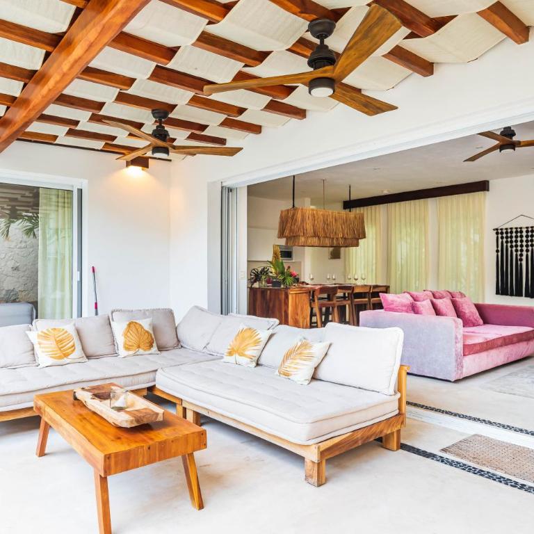 Villa Ek'Balam & Villa Flamingo, Luxury Villas, Private Pool, Private Garden, Jacuzzi, 24h Security - Three-Bedroom Villa 7 - 24