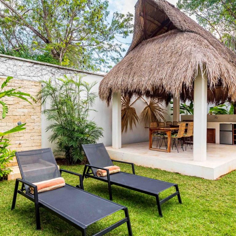 Villa Ek'Balam & Villa Flamingo, Luxury Villas, Private Pool, Private Garden, Jacuzzi, 24h Security - Three-Bedroom Villa 7 - 72