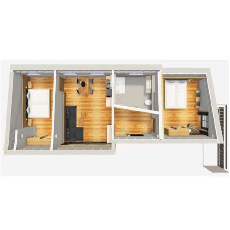 Riedbergerhorn - Gasthof & Ferienwohnungen in Bolsterlang - Apartment mit 2 Schlafzimmern - 5