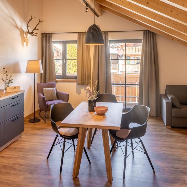 Riedbergerhorn - Gasthof & Ferienwohnungen in Bolsterlang - Apartment mit 1 Schlafzimmer - 2