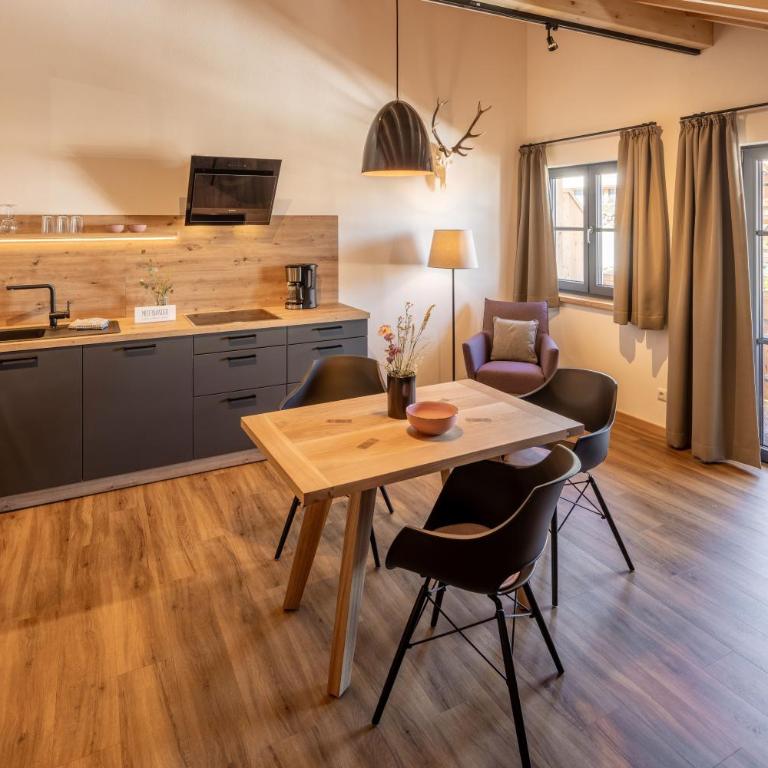 Riedbergerhorn - Gasthof & Ferienwohnungen in Bolsterlang - Apartment mit 1 Schlafzimmer - 1