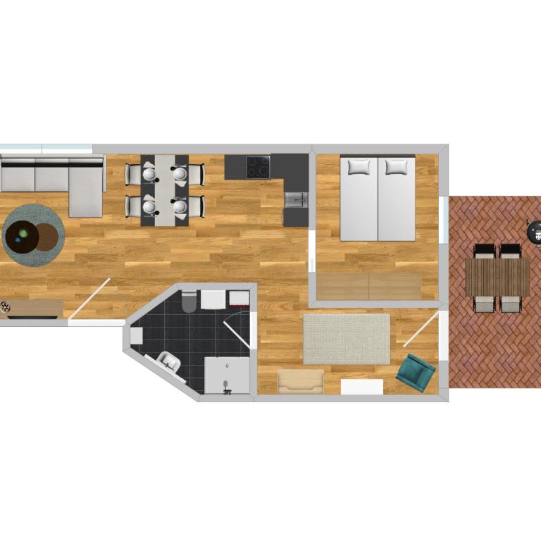 Ferienwohnung Alpenglück hoch3 - Appartement 1 Chambre - 20
