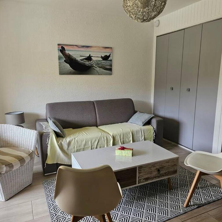 Petit paradis classé 3 étoiles à 200m de la plage! Terrasse-Wifi-Parking-clim - Studio mit Terrasse - 59