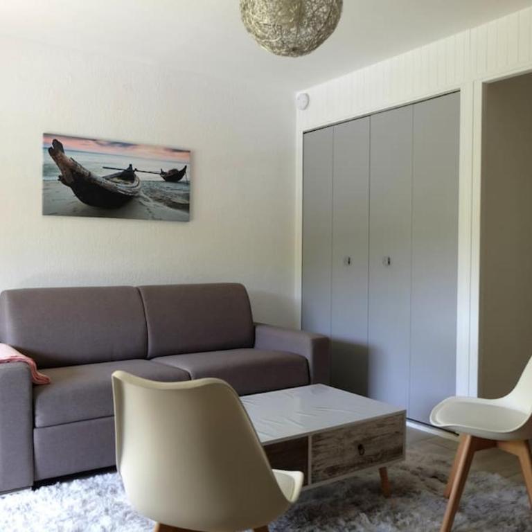 Petit paradis classé 3 étoiles à 200m de la plage! Terrasse-Wifi-Parking-clim - Studio mit Terrasse - 62